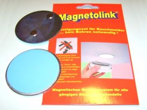 Magnetpad für Rauchmelder-Montage