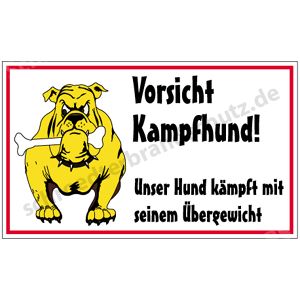 Witzschild - Vorsicht Kampfhund!