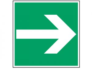 Fluchtwegzeichen - Richtungsangabe links oder rechts