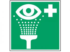 Fluchtwegzeichen - Augenspüleinrichtung