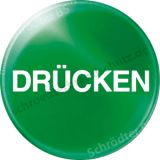 Türschild - Drücken
