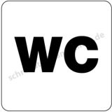 Schild - WC