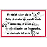 Witzschild - Wer täglich rackert wie ein Esel ...