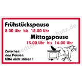 Witzschild - Frühstückspause