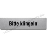 Textschild- Bitte klingeln