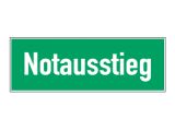 Fluchtwegzeichen - Notausstieg