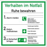 Verhalten im Notfall