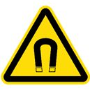 Warnzeichen- Warnung vor magnetischem Feld